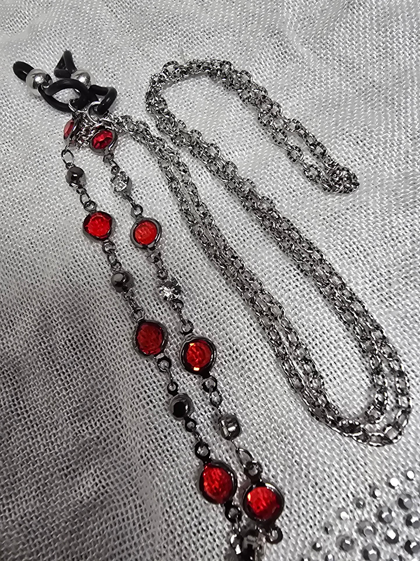 Gothic glasses chains