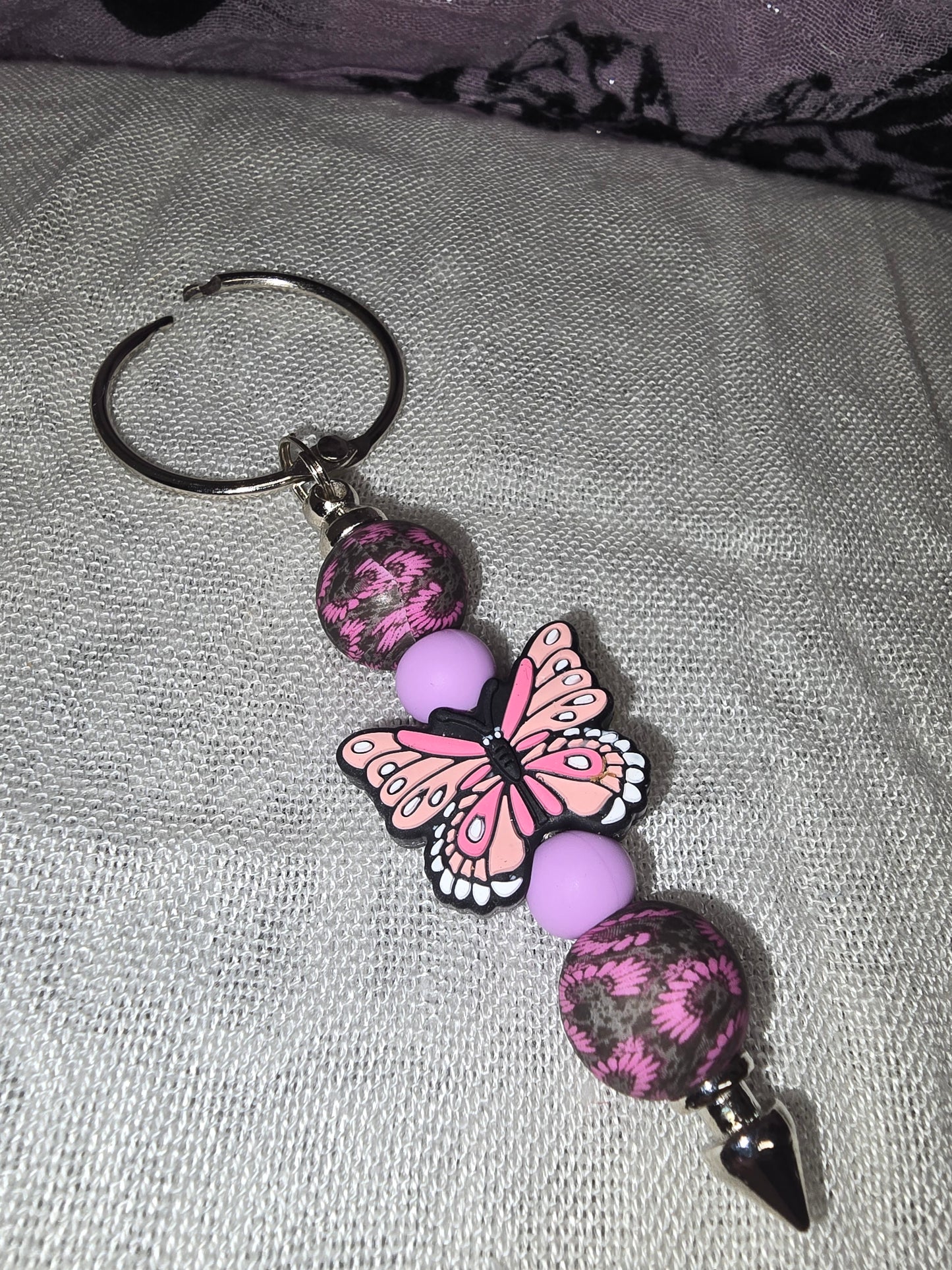 Butterfly cup/bag charm