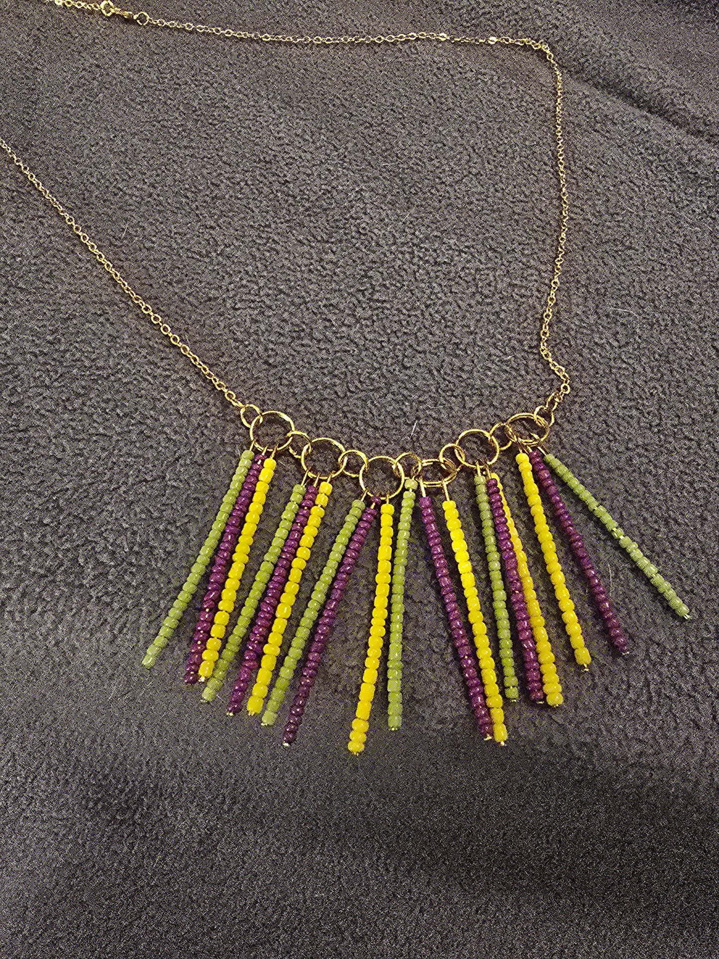 Color pop fringe