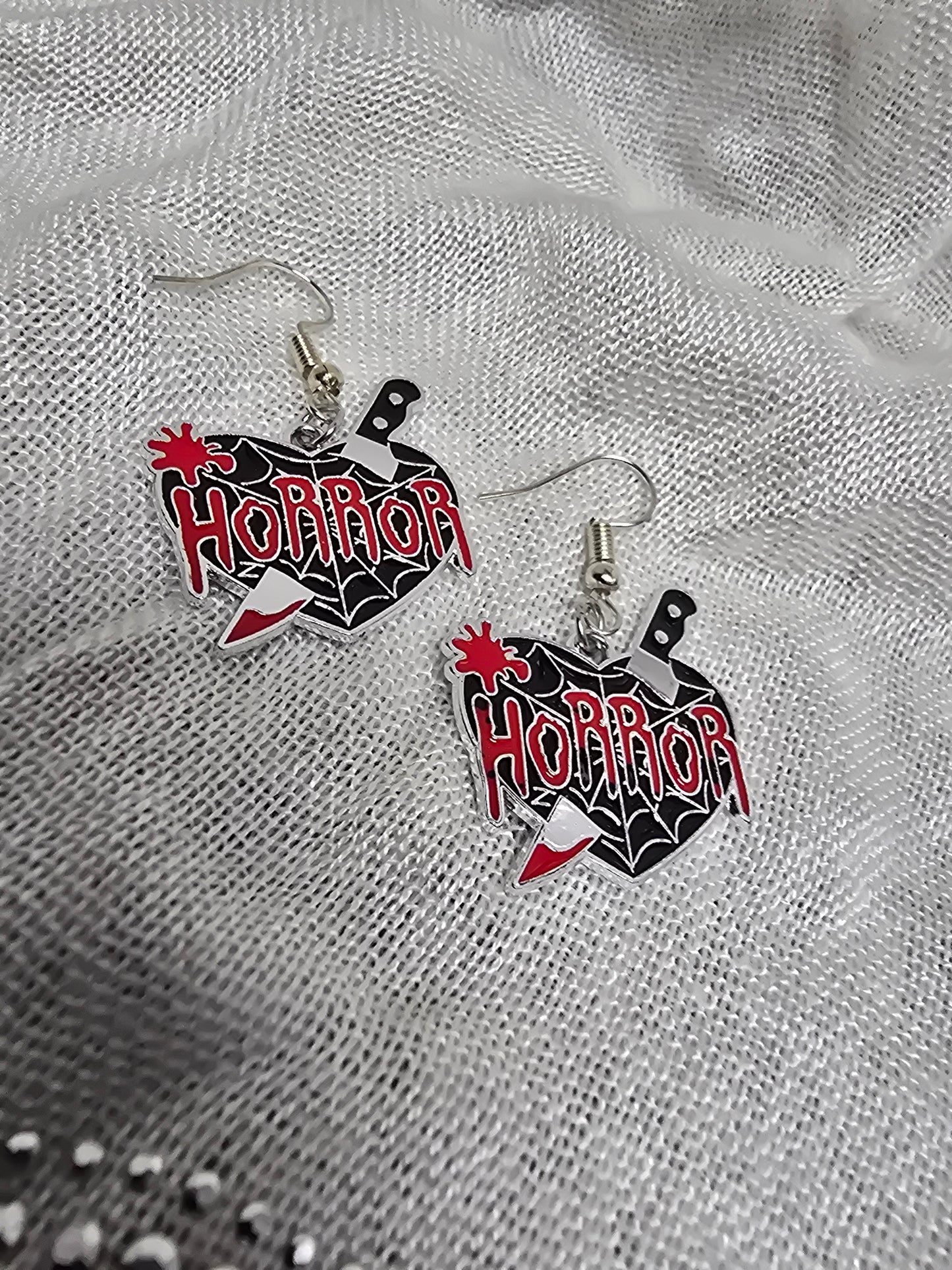 Horror lover earrings