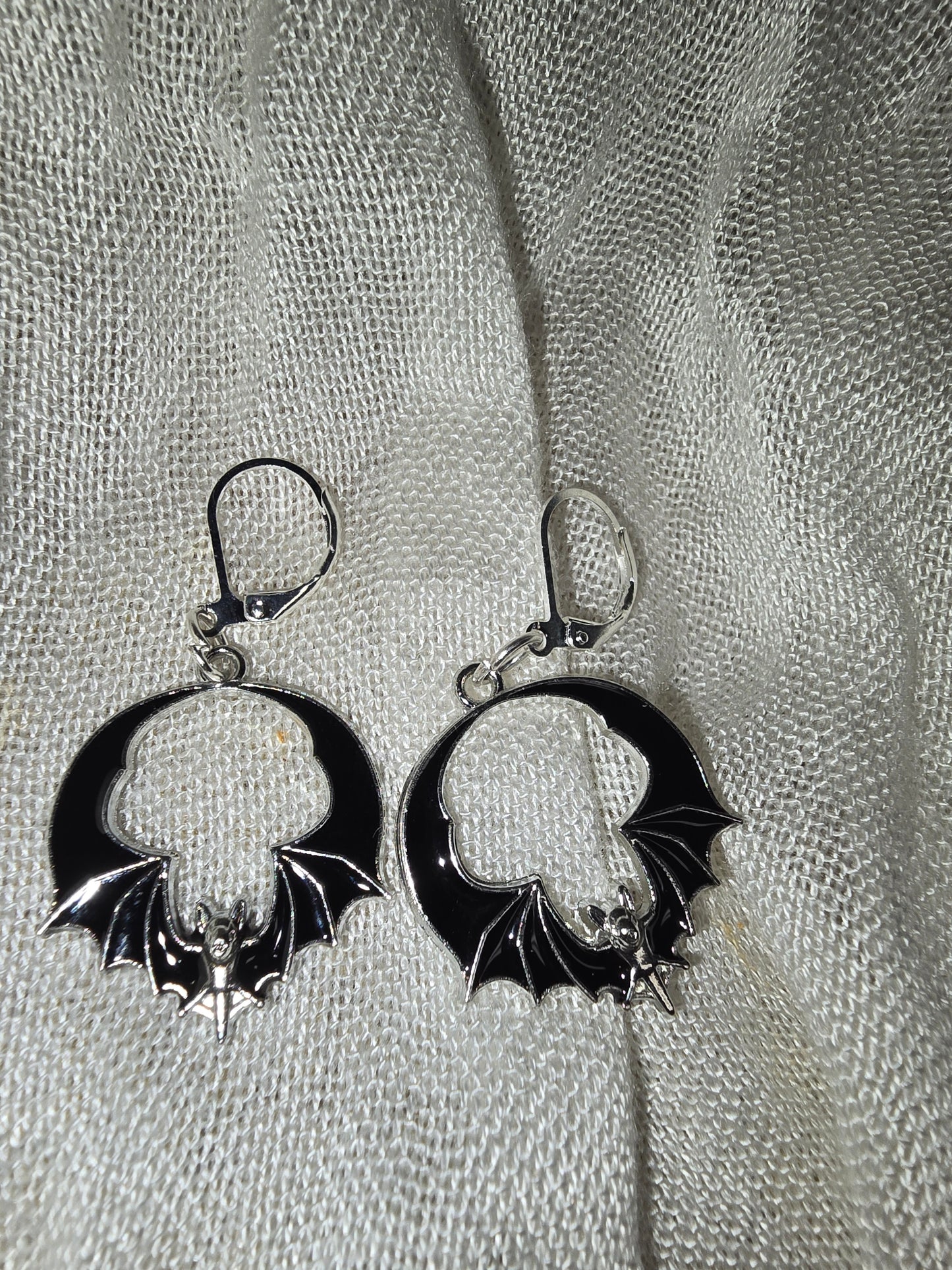 Bats earrings