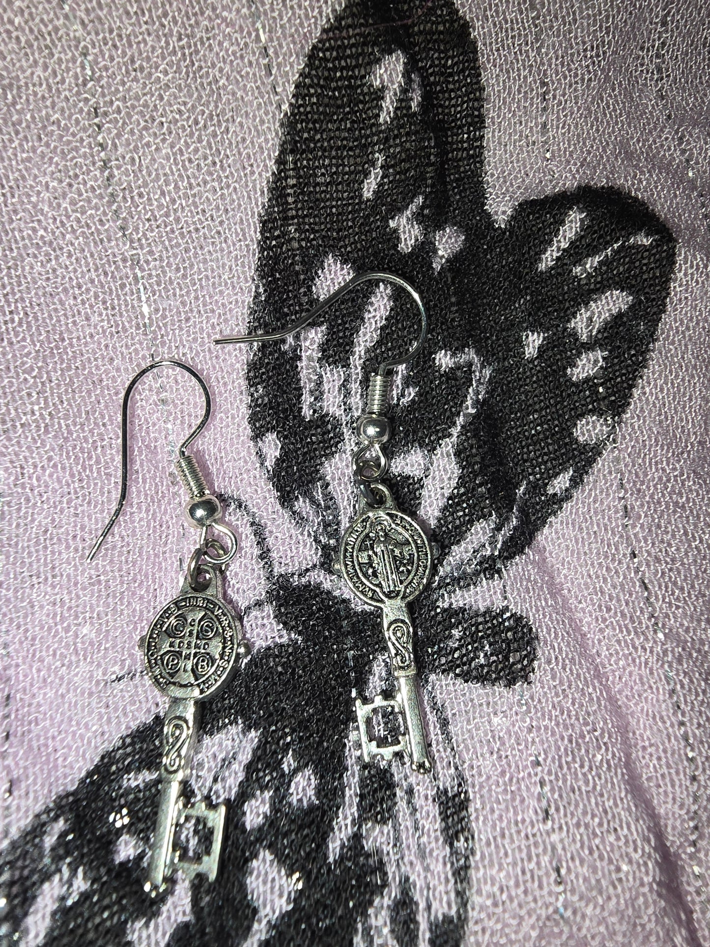 Key earrings