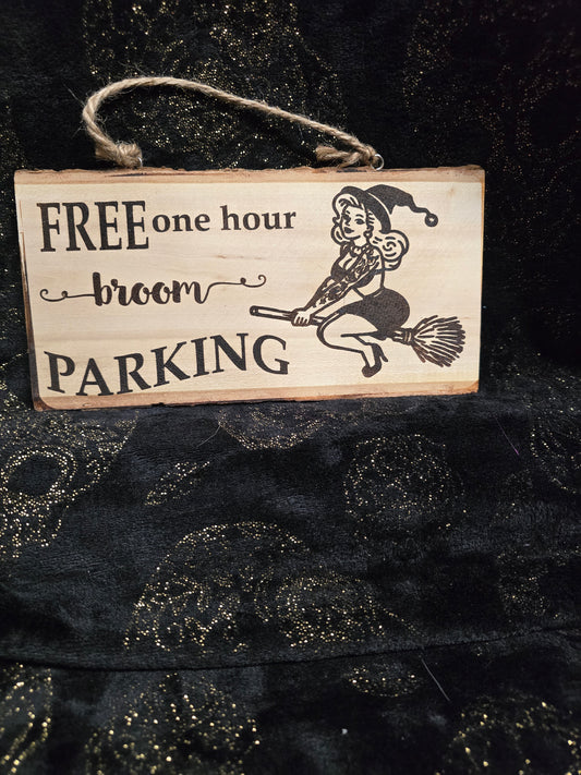 Custom 4.5in x 9.5in wood burned sign