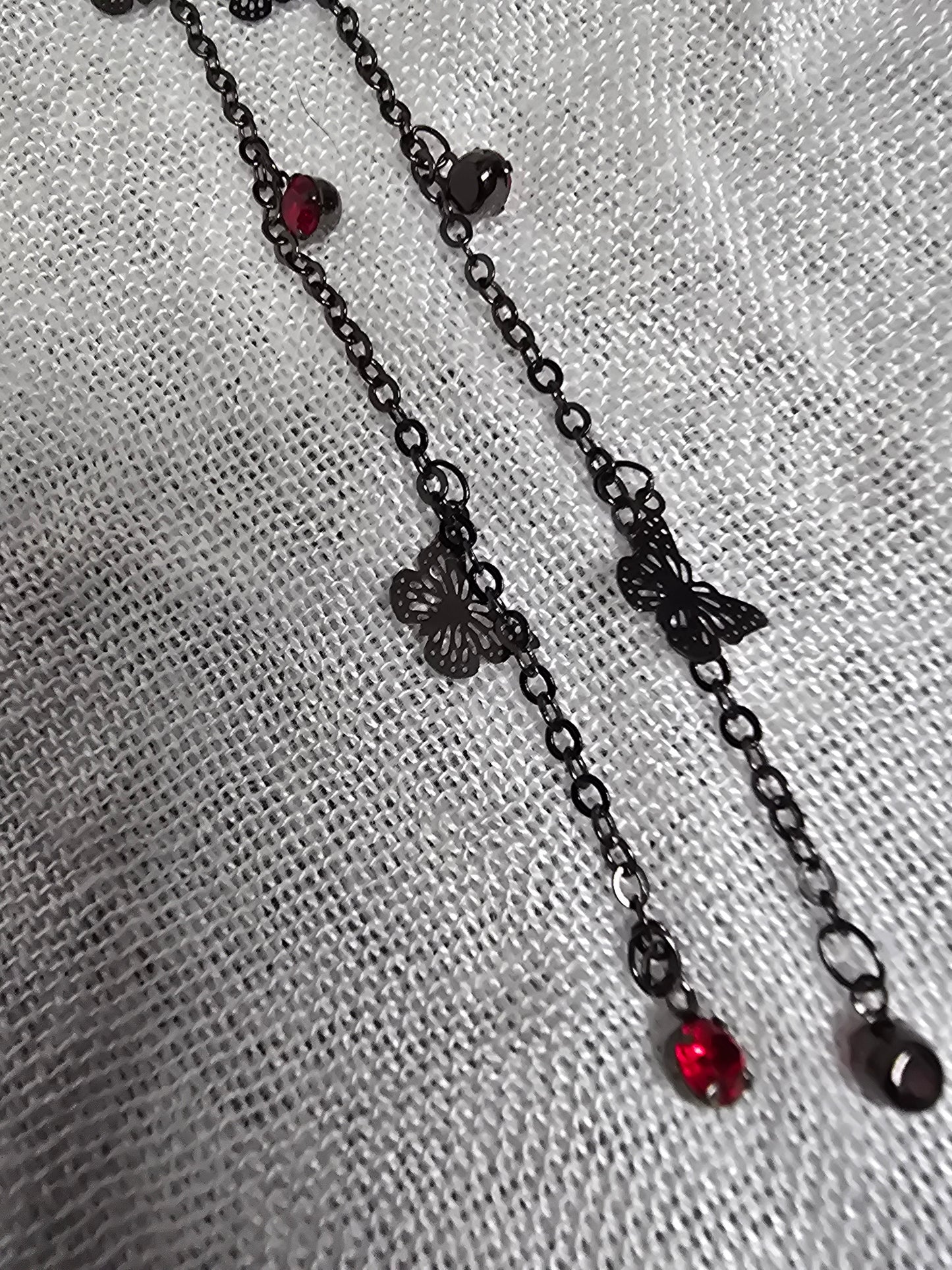 Gothic glasses chains