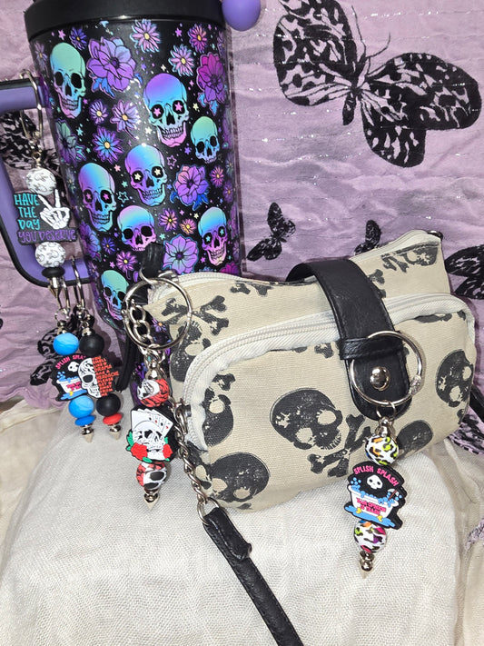 Sassy bag/cup charms