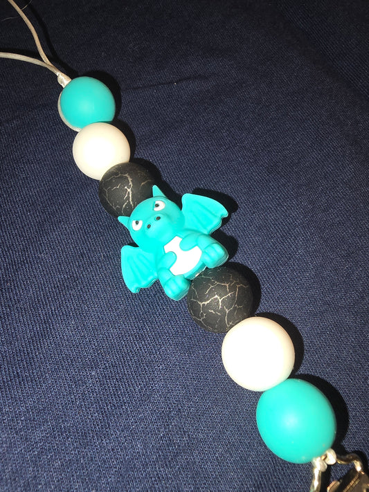 Dragon pacifier clip