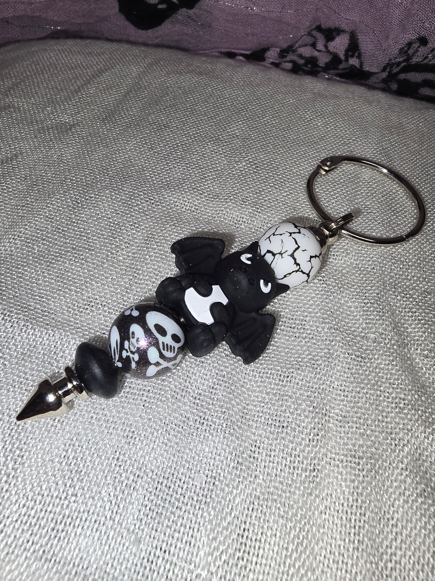 Cute but spooky cup/bag charms