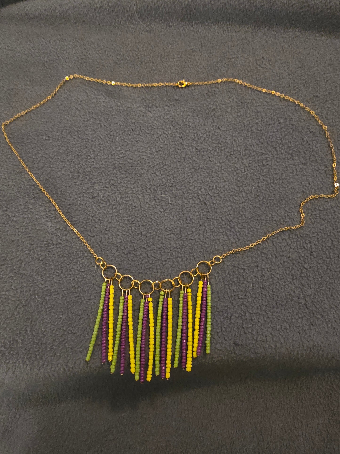 Color pop fringe