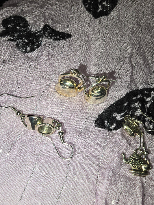Tea party earrings