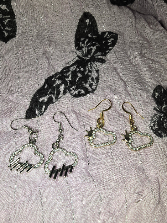 Cloud earrings