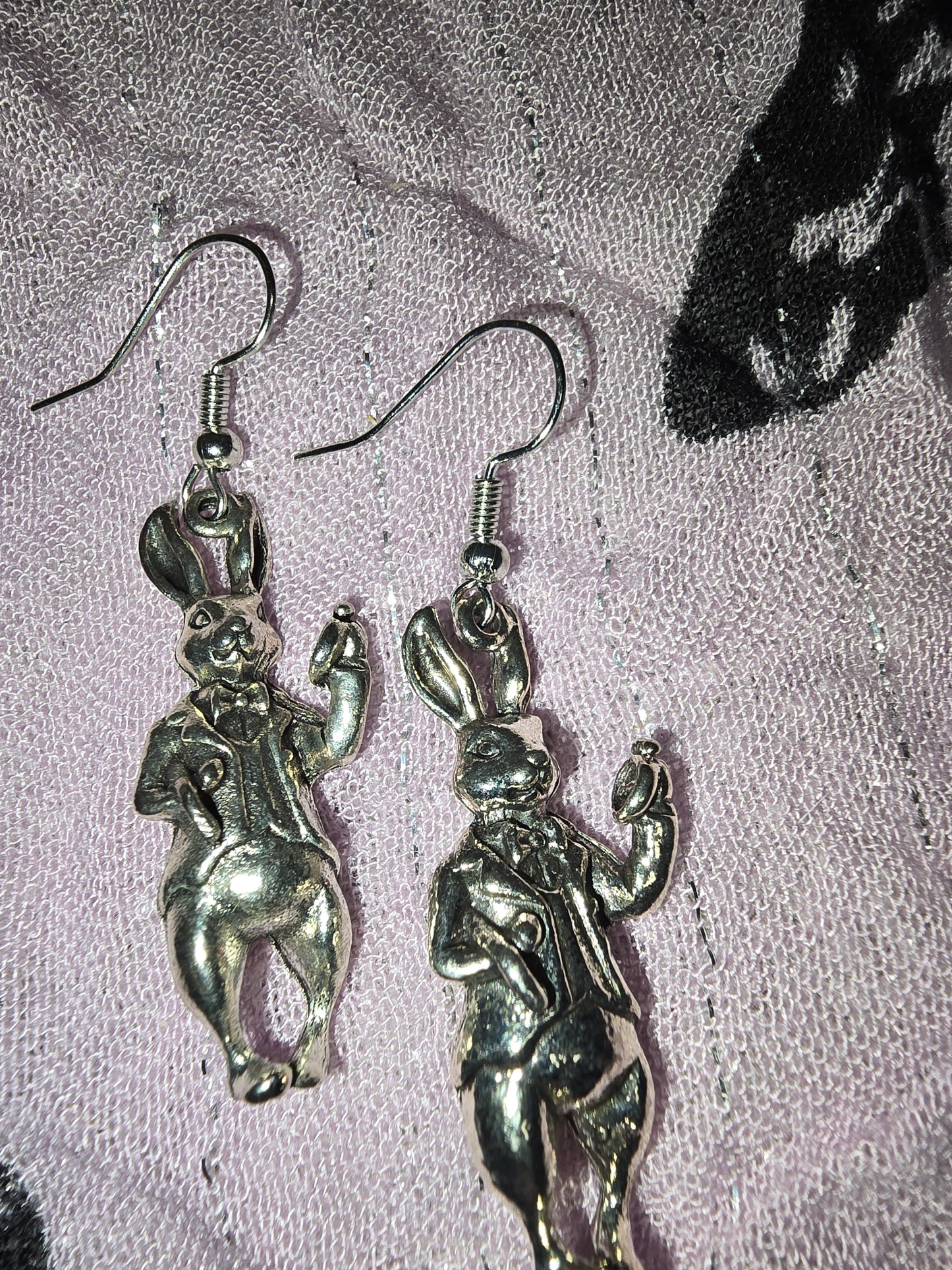 Rabbit earrings