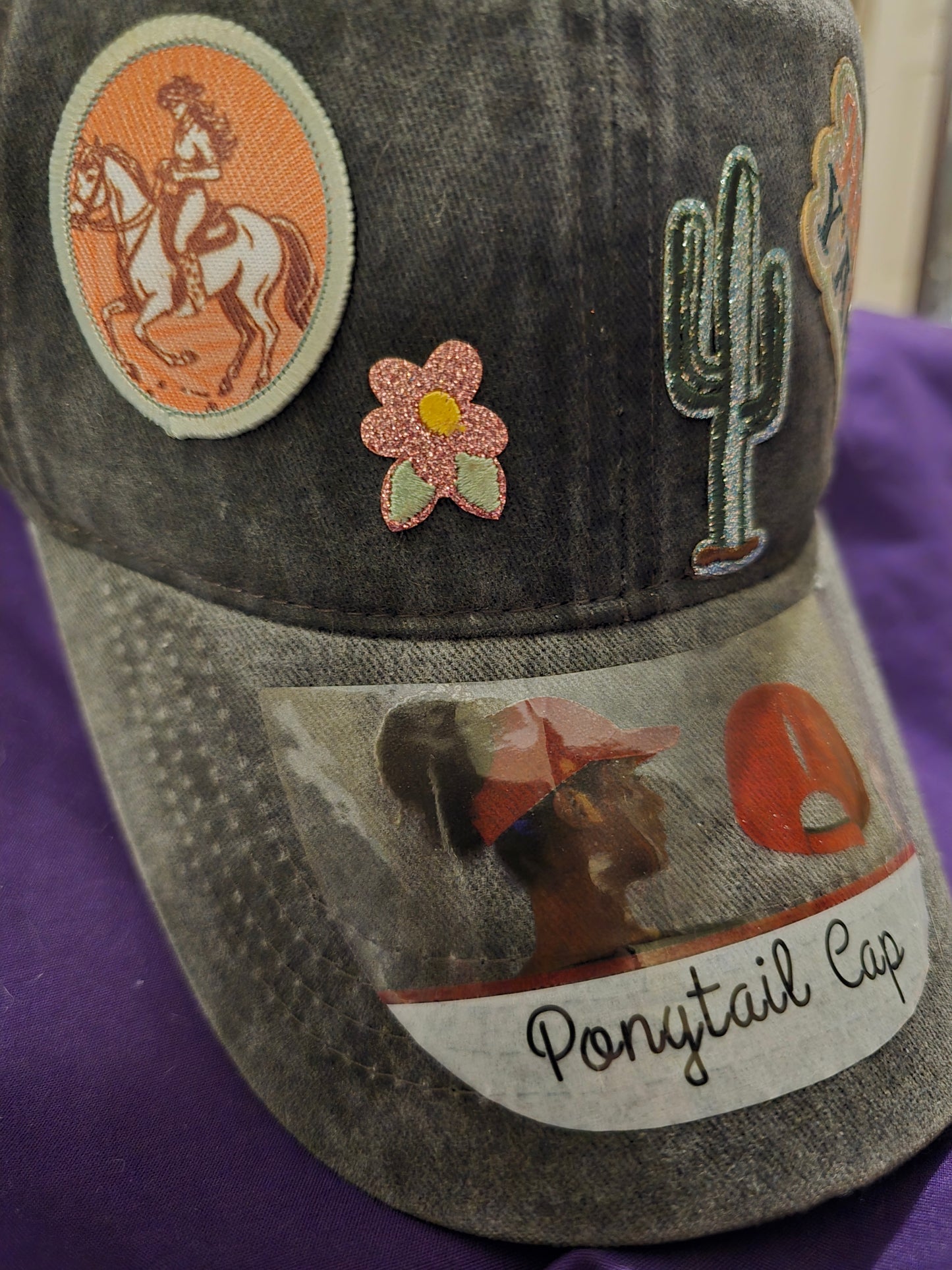 Ponytail cap