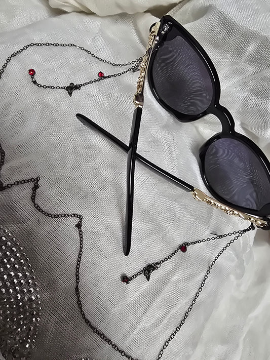 Gothic glasses chains