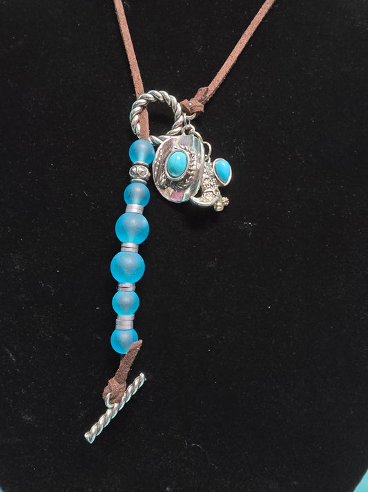 Edgy western necklace