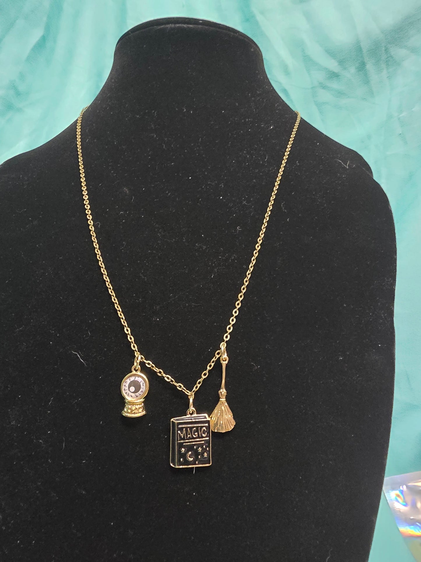 Witchy charm necklaces