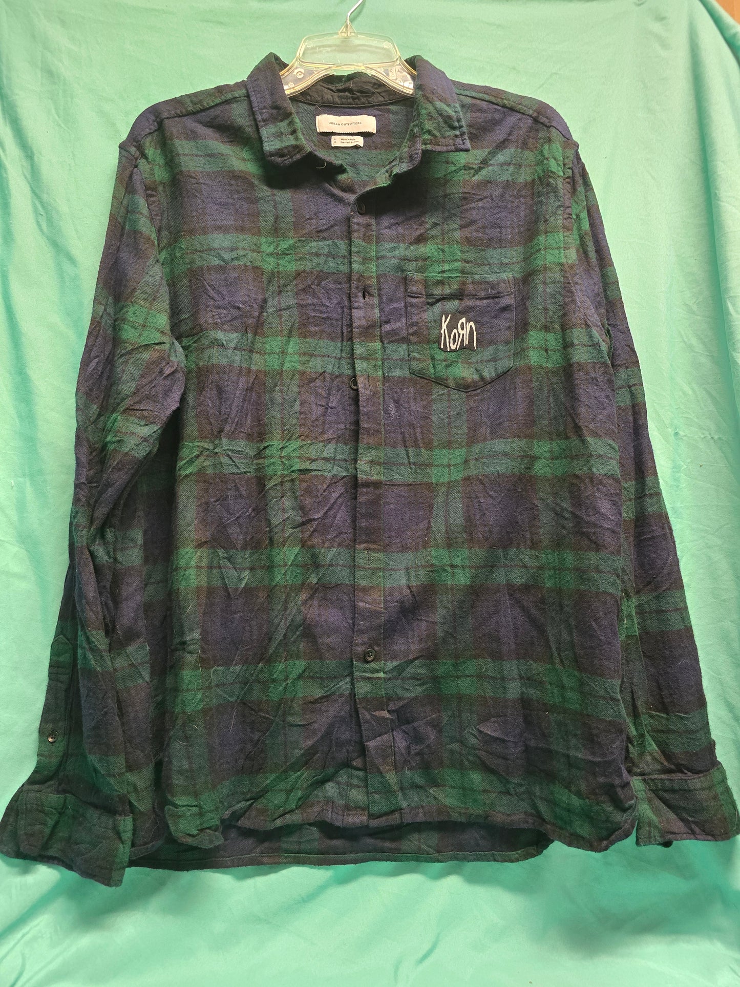 Upcycled flannel shirts