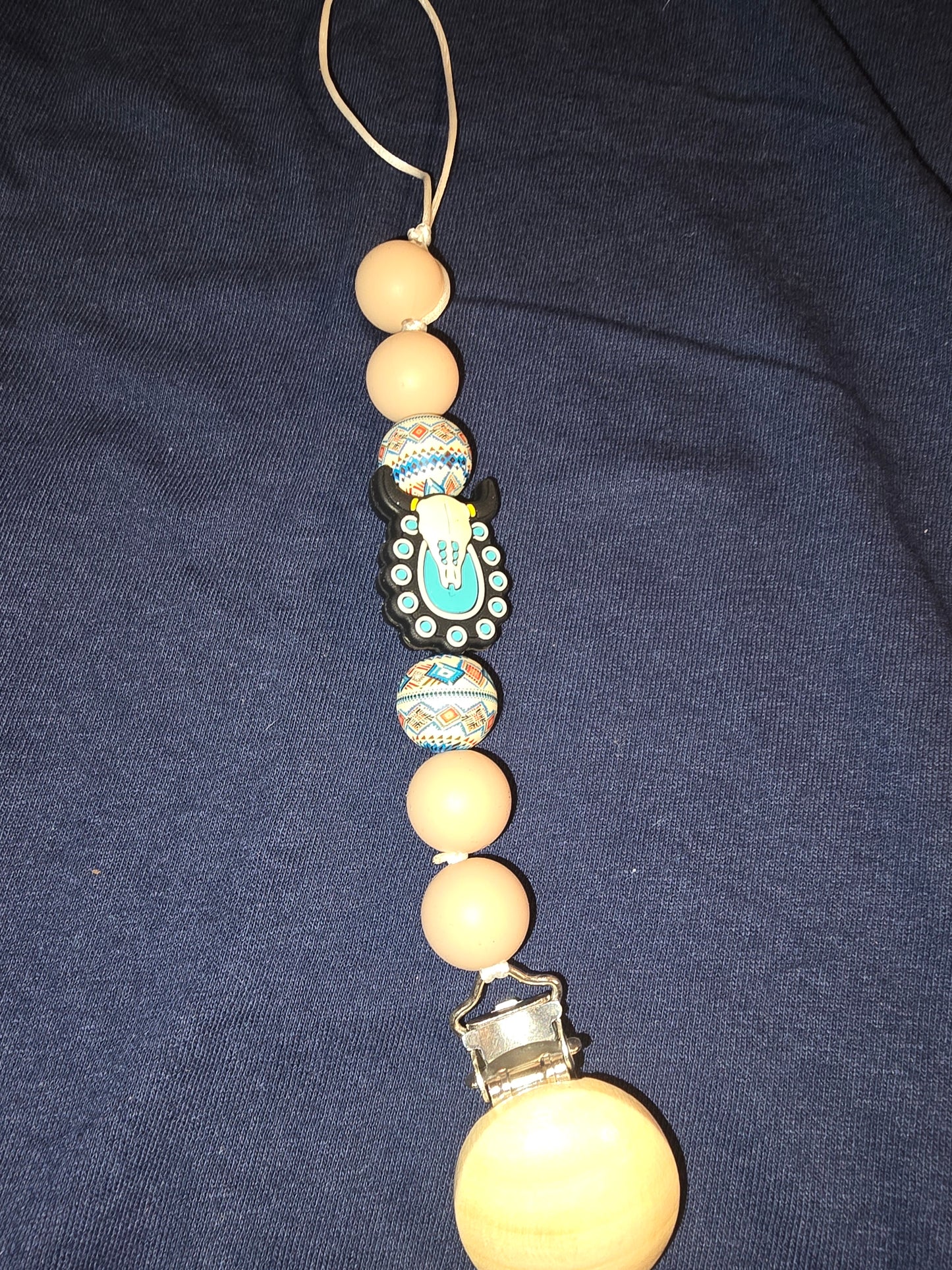 Western pacifier clip