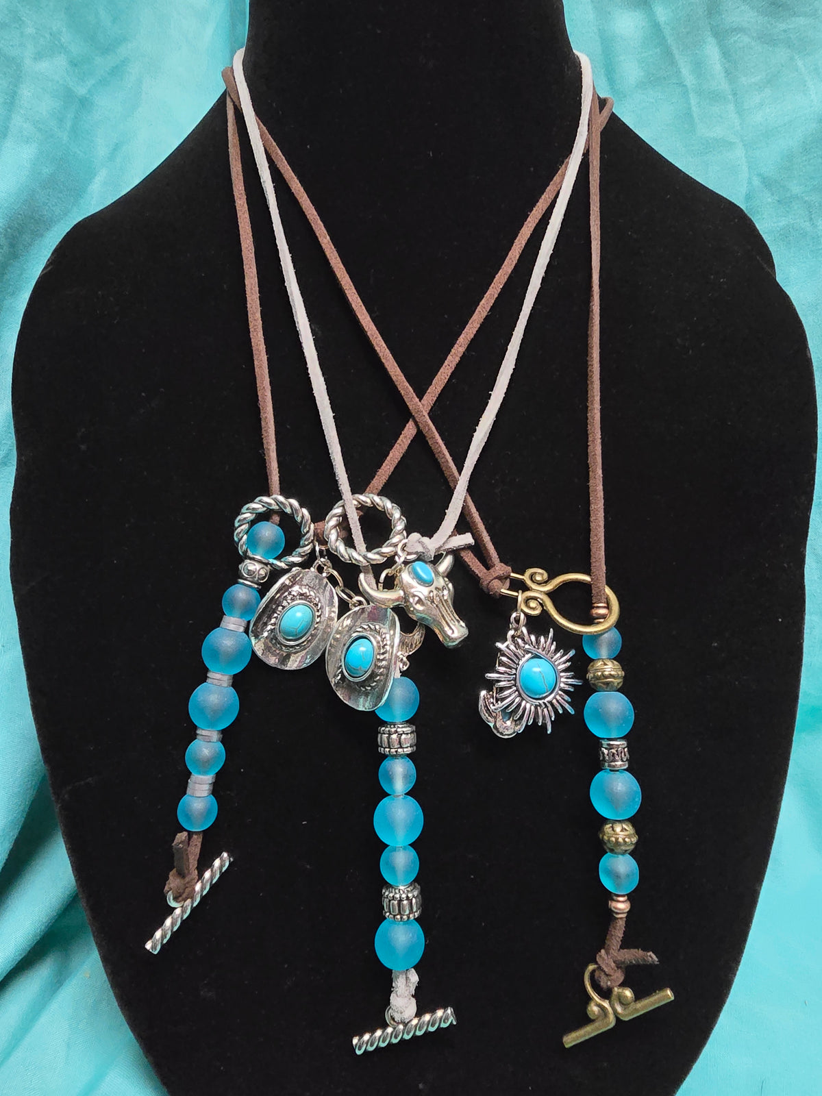 Edgy western necklace