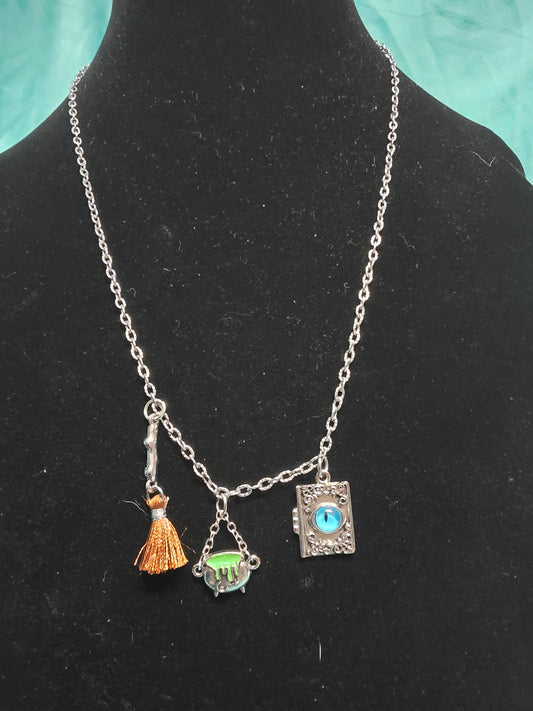Witchy charm necklaces