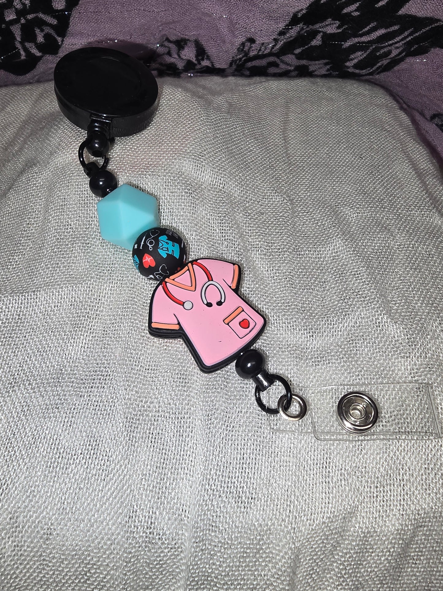 Nurse life badge reels