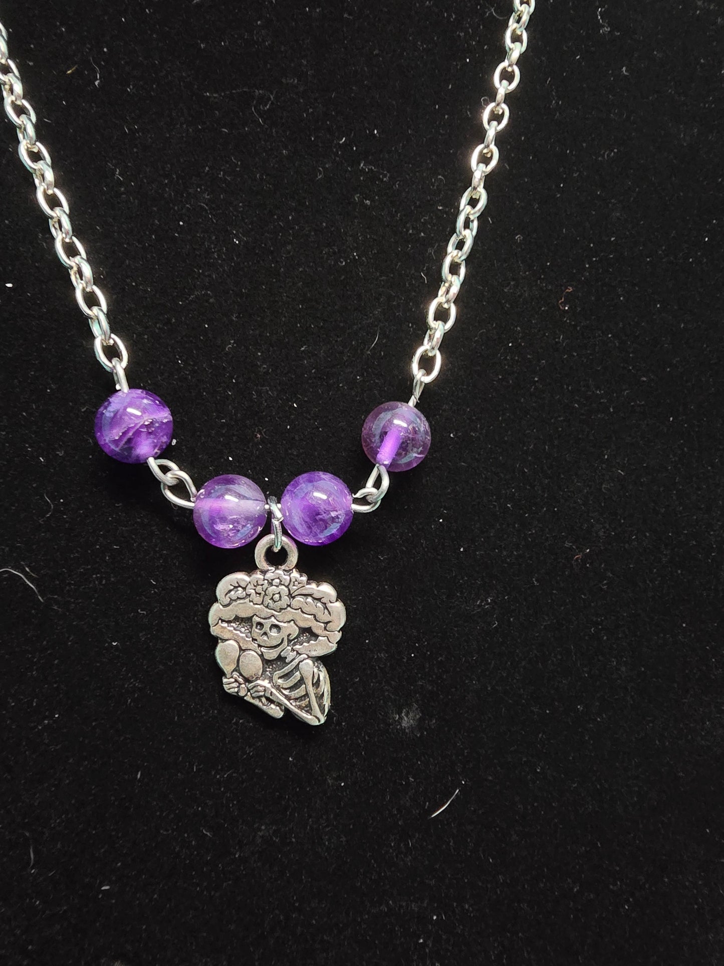 Perfectly purple skull