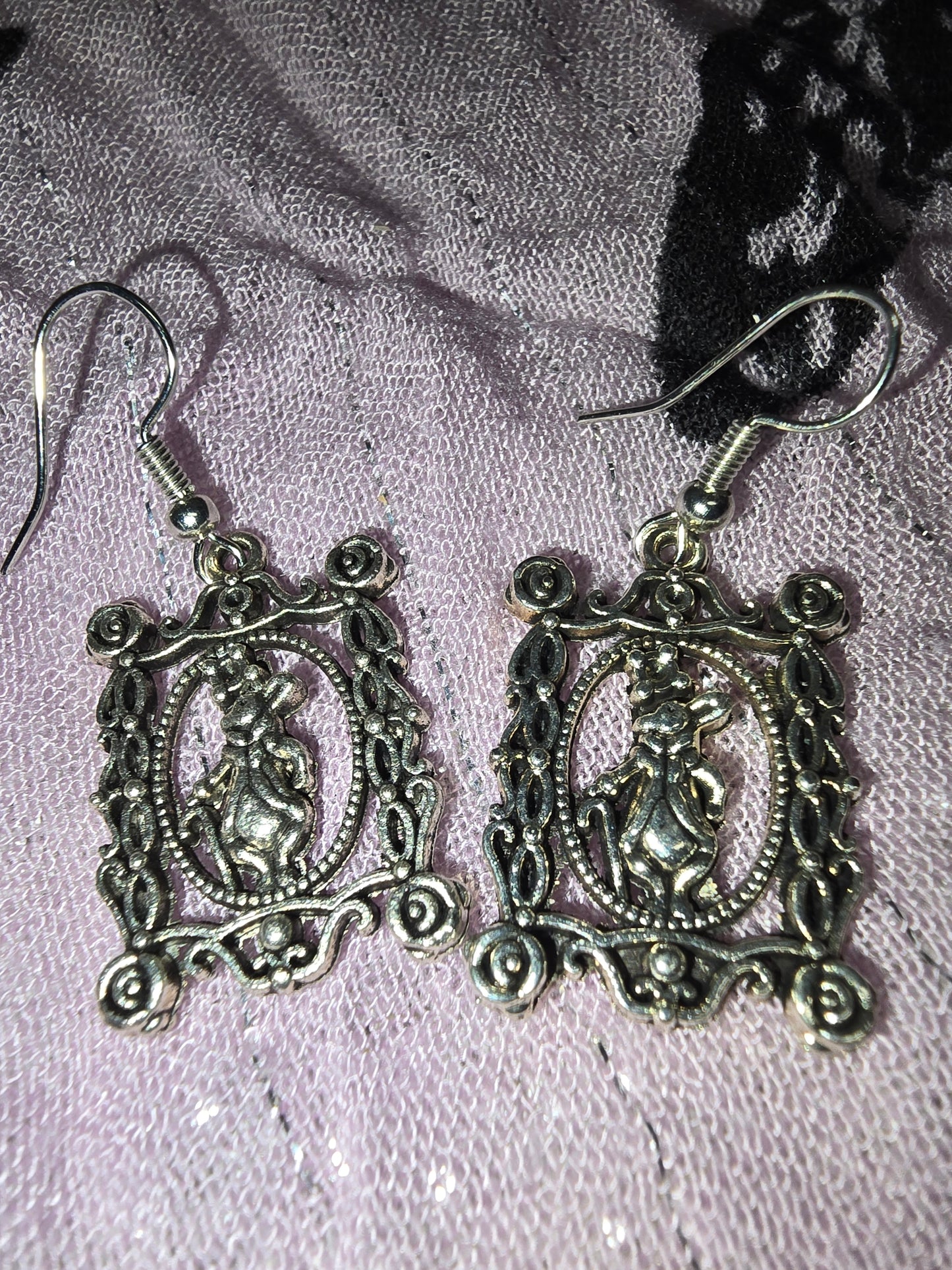 Rabbit earrings