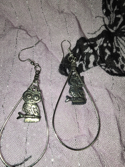 Owl earrings