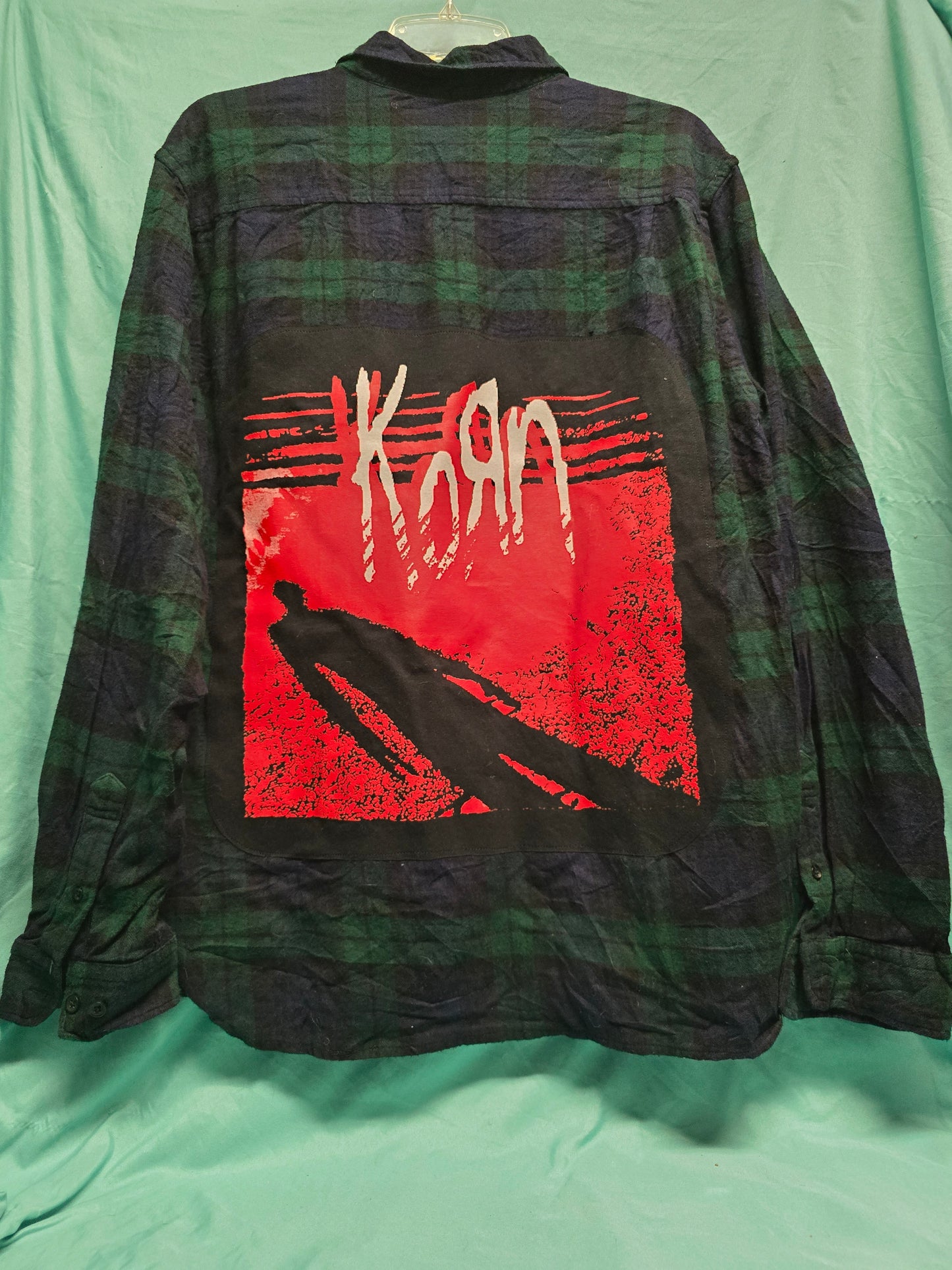 Upcycled flannel shirts