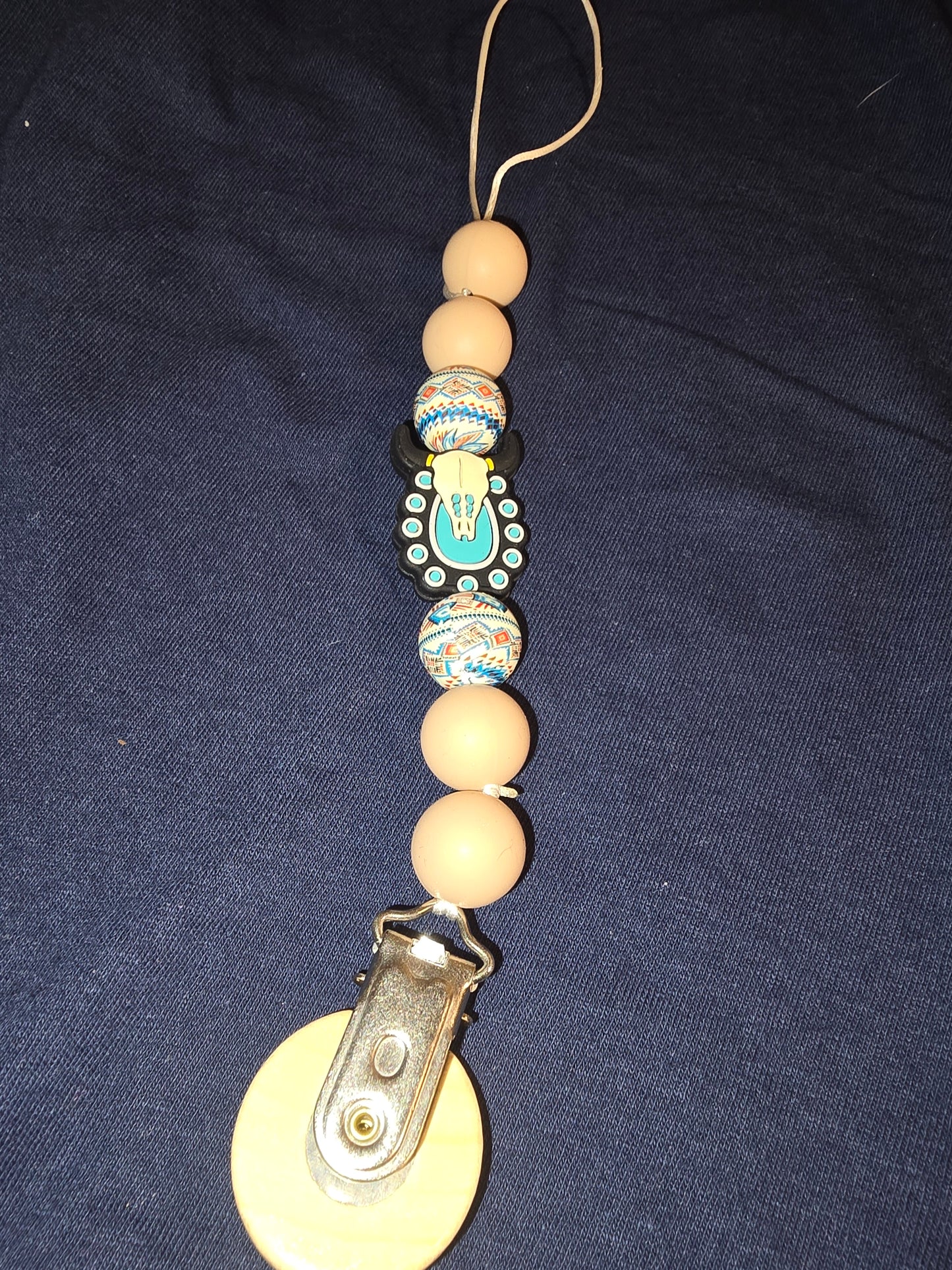 Western pacifier clip