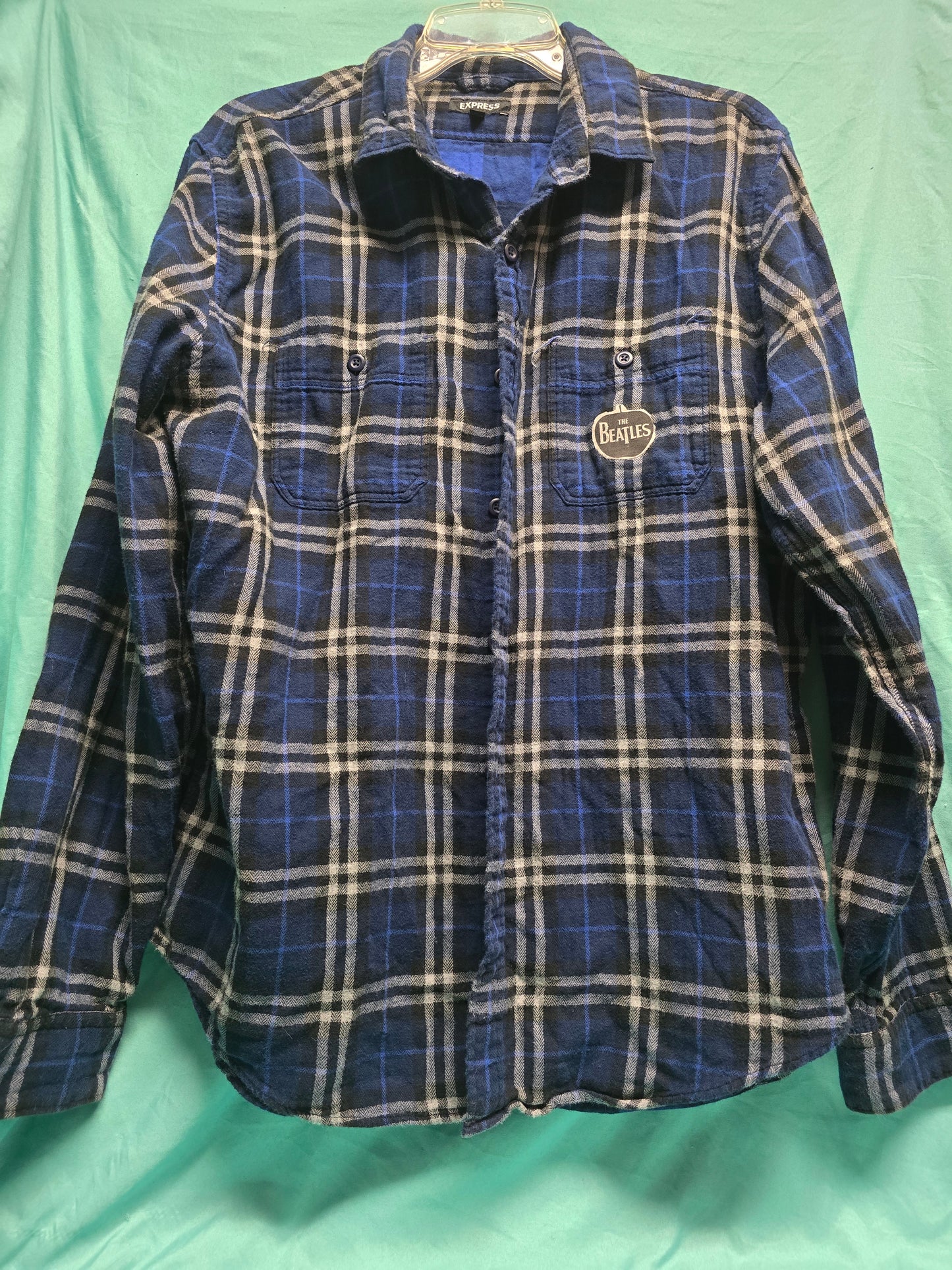 Upcycled flannel shirts