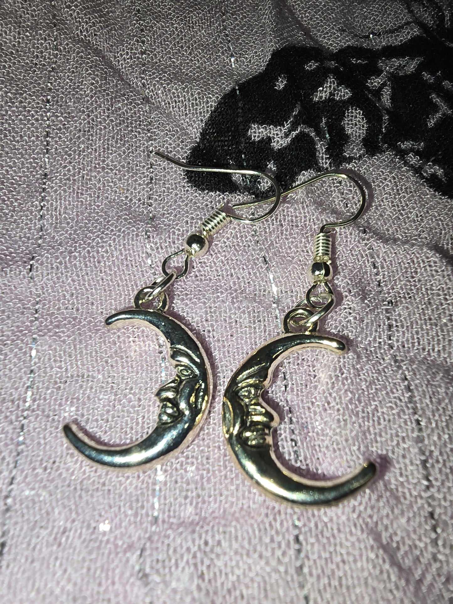 Moon earrings