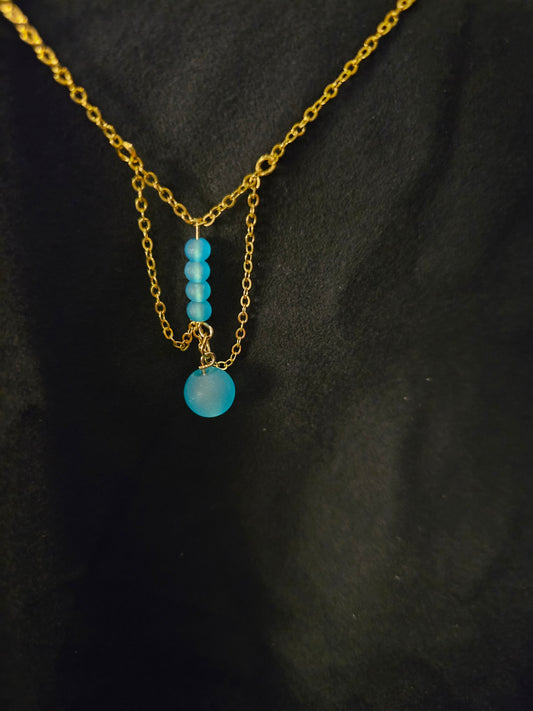 Sea glass pendant