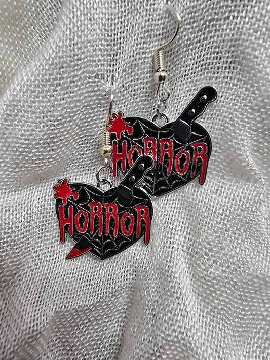 Horror lover earrings