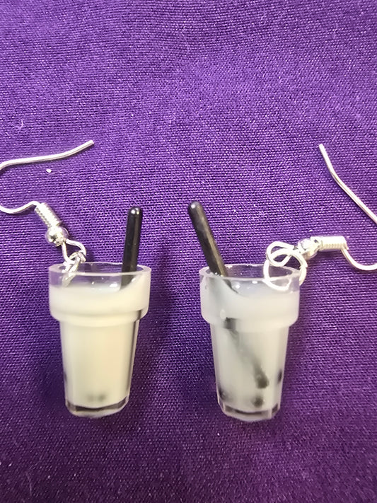 Boba earrings