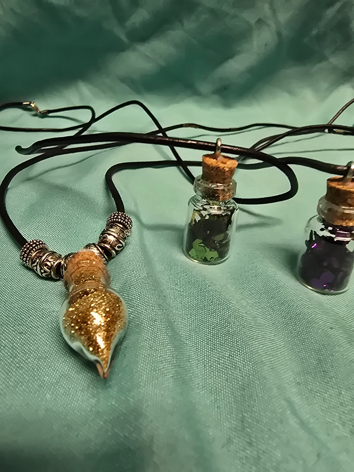 Fairy jar necklace