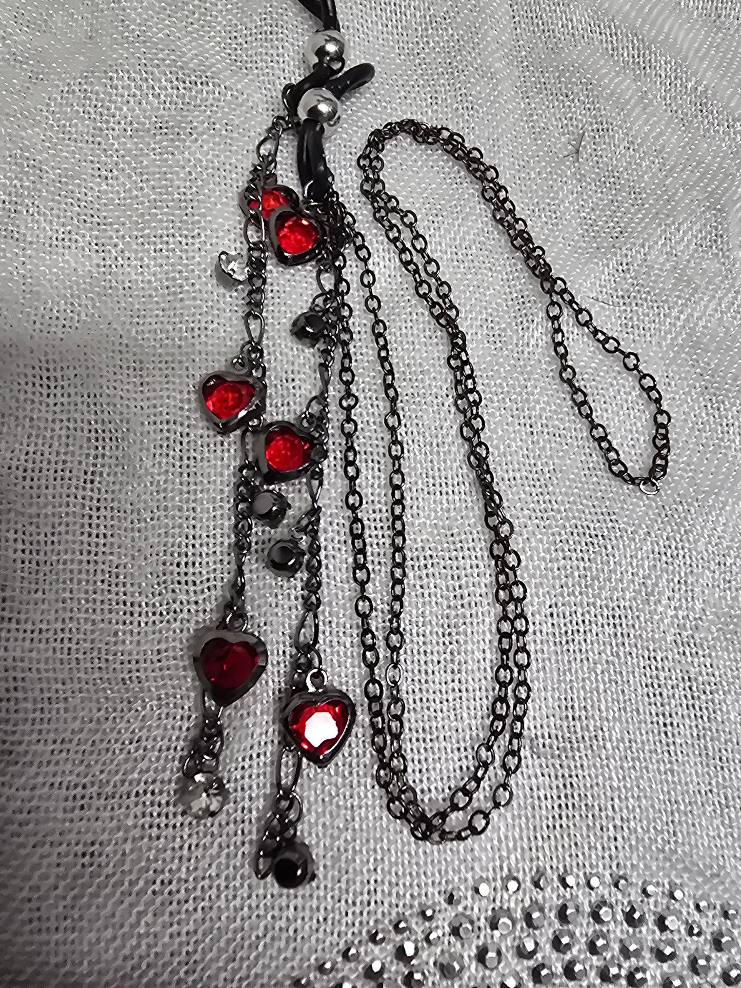 Gothic glasses chains