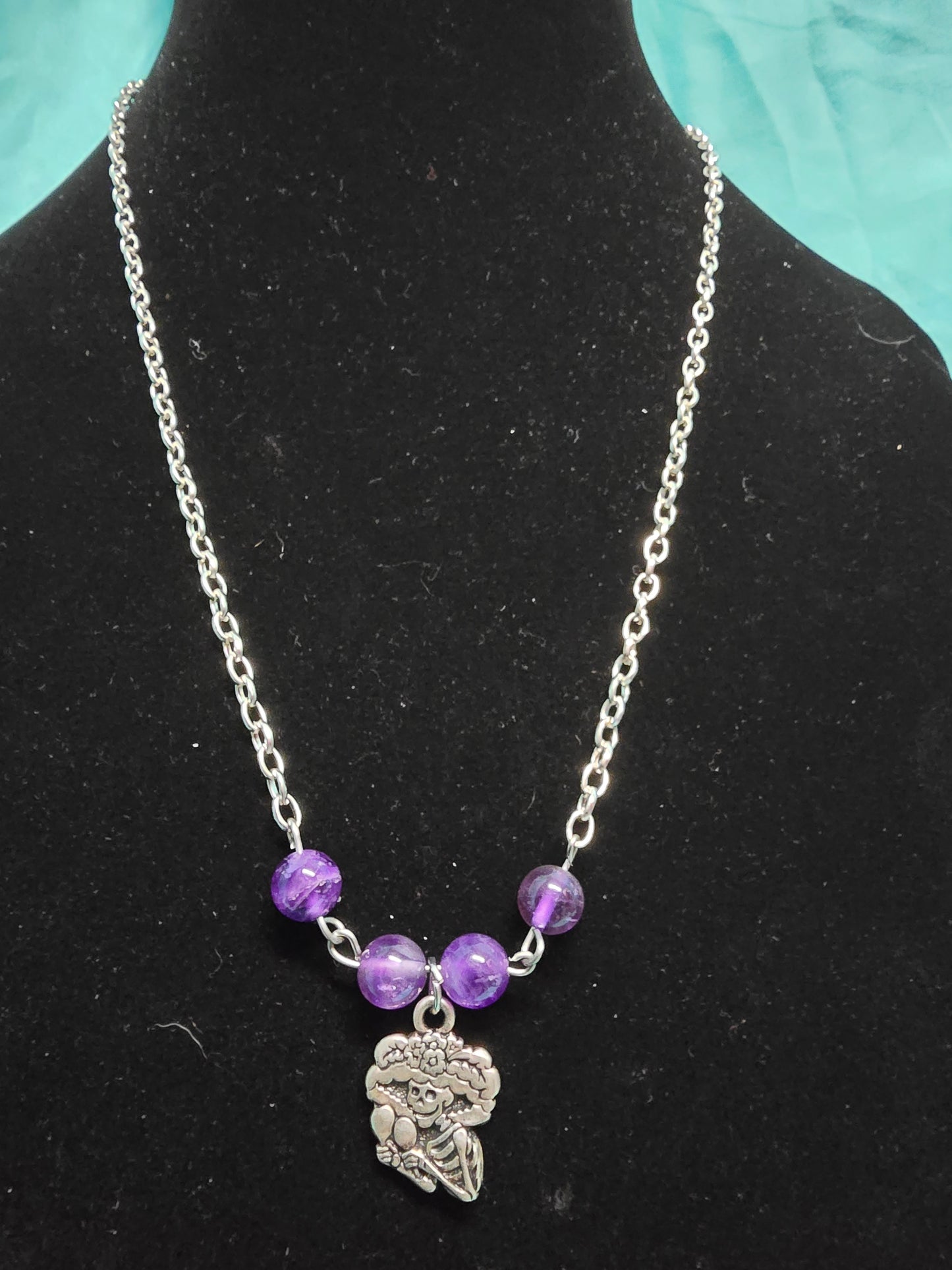 Perfectly purple skull