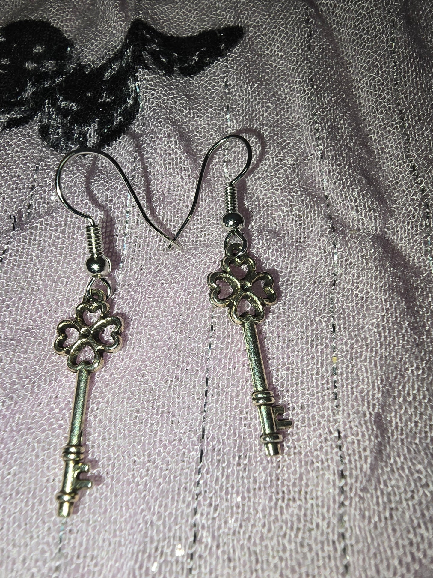 Key earrings