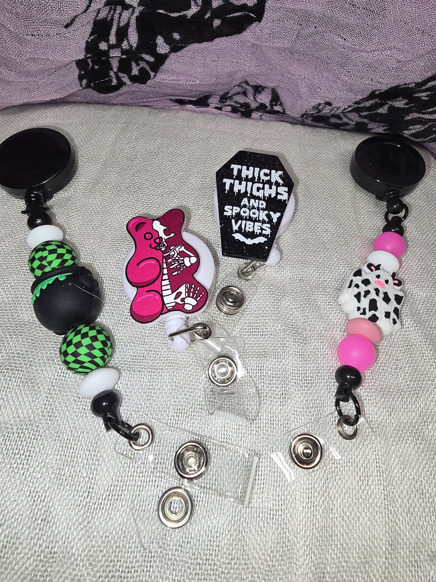 Spooky season badge reels