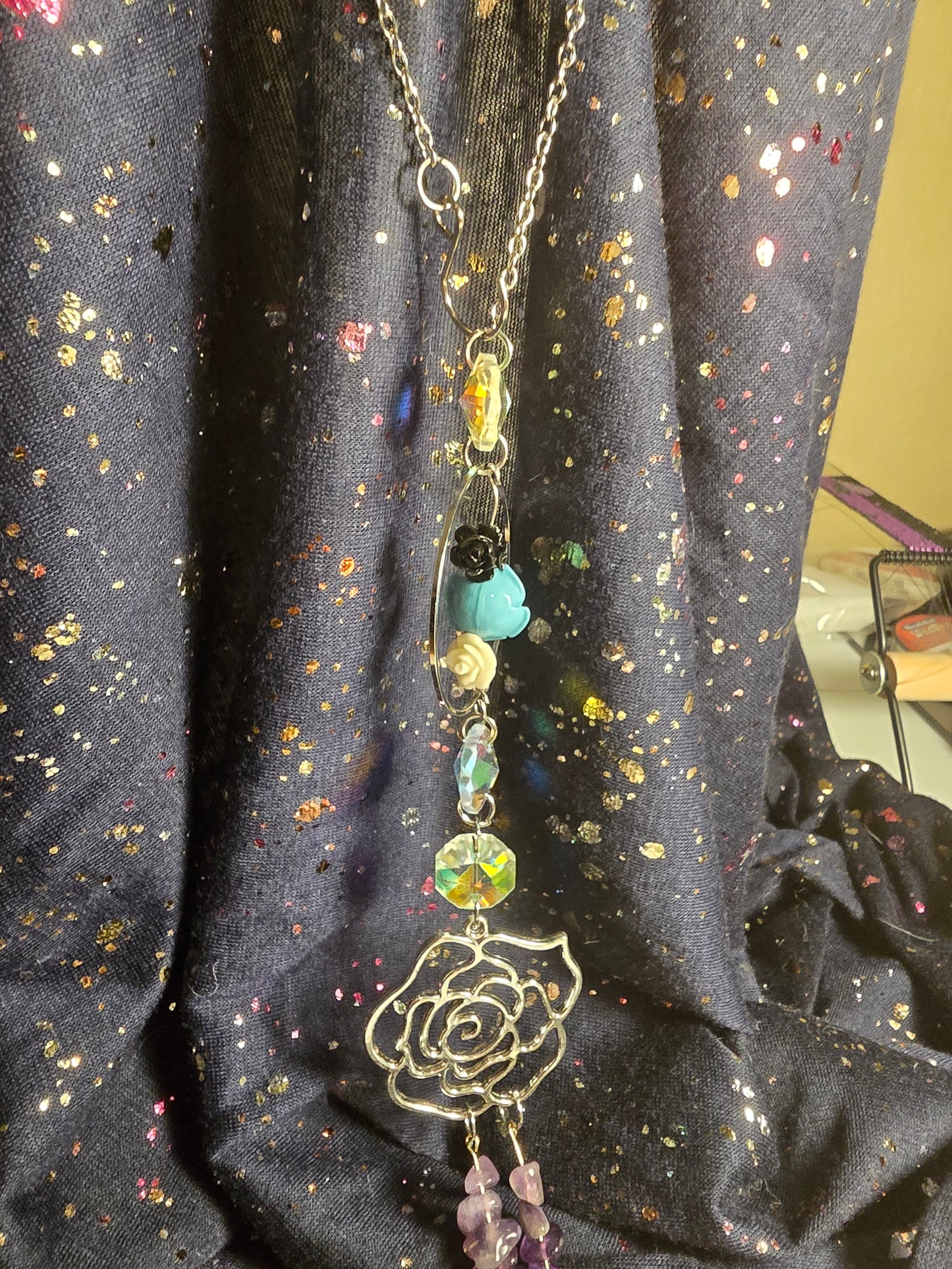 Rose suncatcher